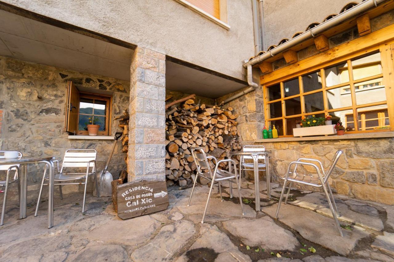 Hostal Rural Cal Xic Saldés Kültér fotó
